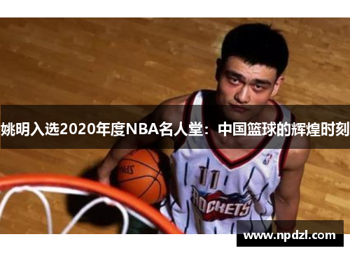 姚明入选2020年度NBA名人堂：中国篮球的辉煌时刻